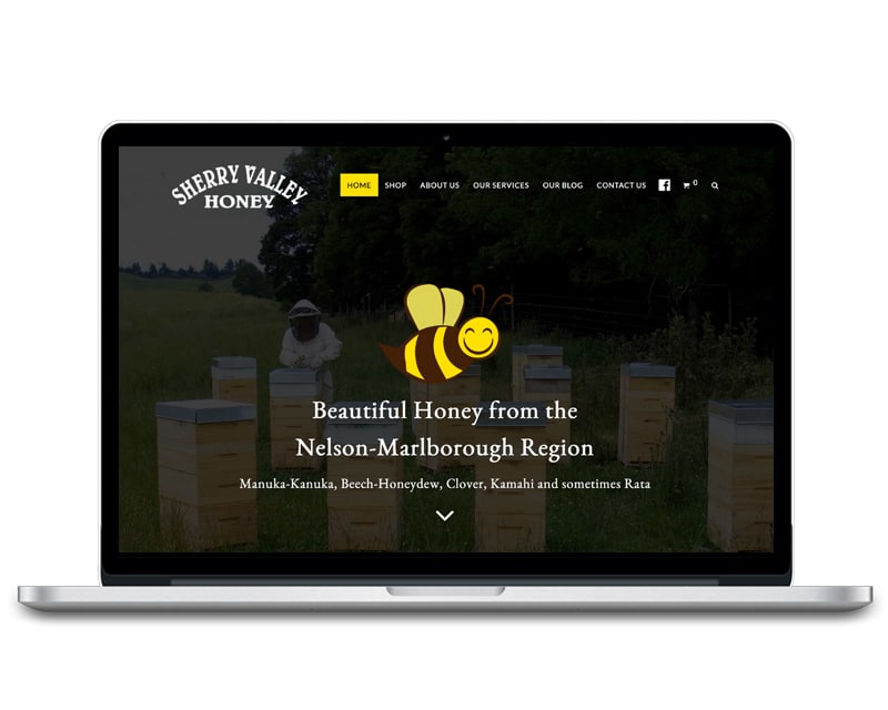 sherry-valley-honey-portfolio-image sherry valley honey screnshot