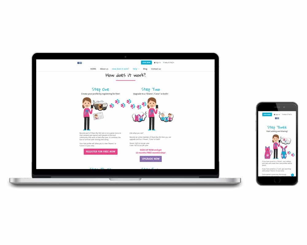 Image of website created by Slightly Different Ltd