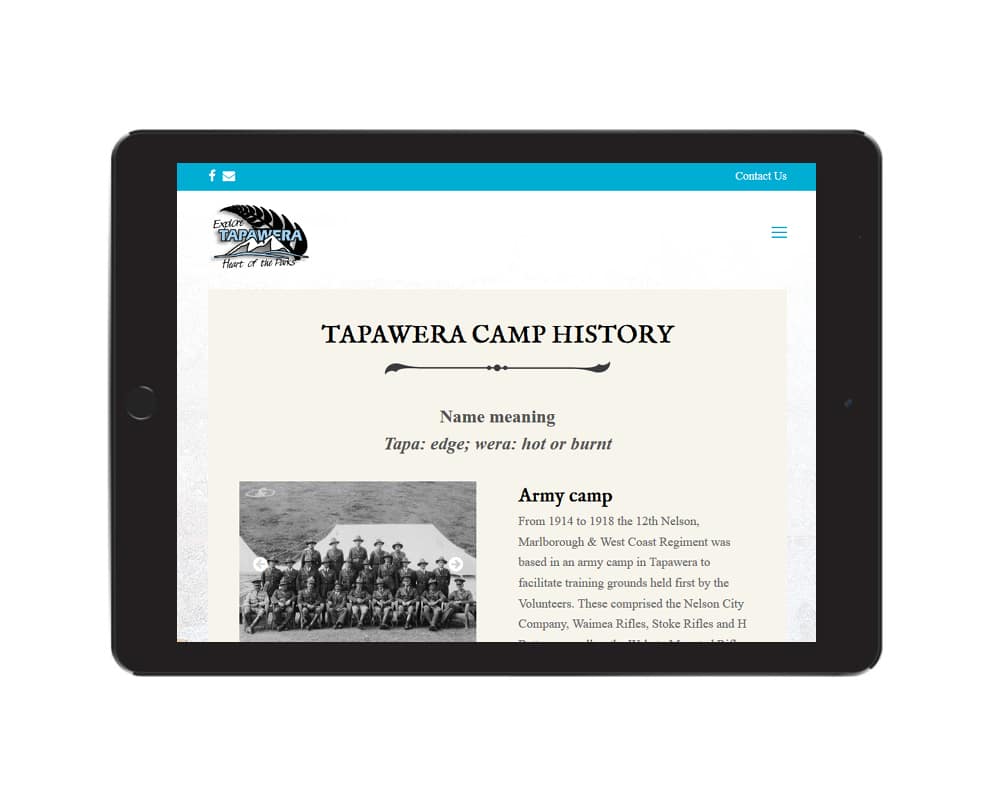 tapawera armistice website