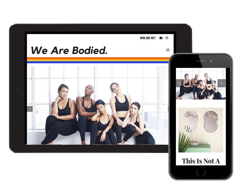 wearebodied-2 Image of website created by Slightly Different Ltd
