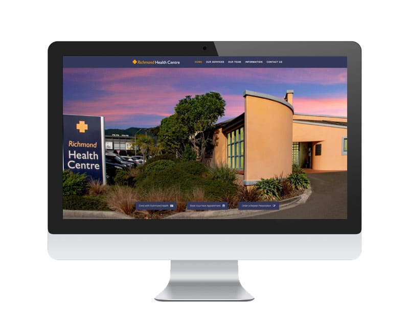 Web design Nelson - Richmond Health Centre Website