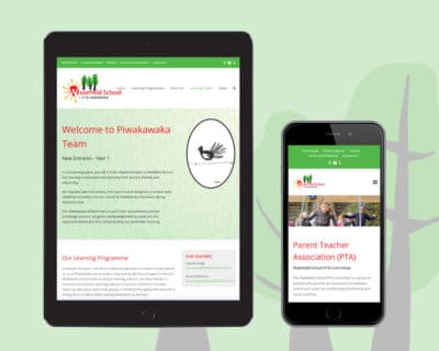 Web Design Nelson - Wakefield School Website