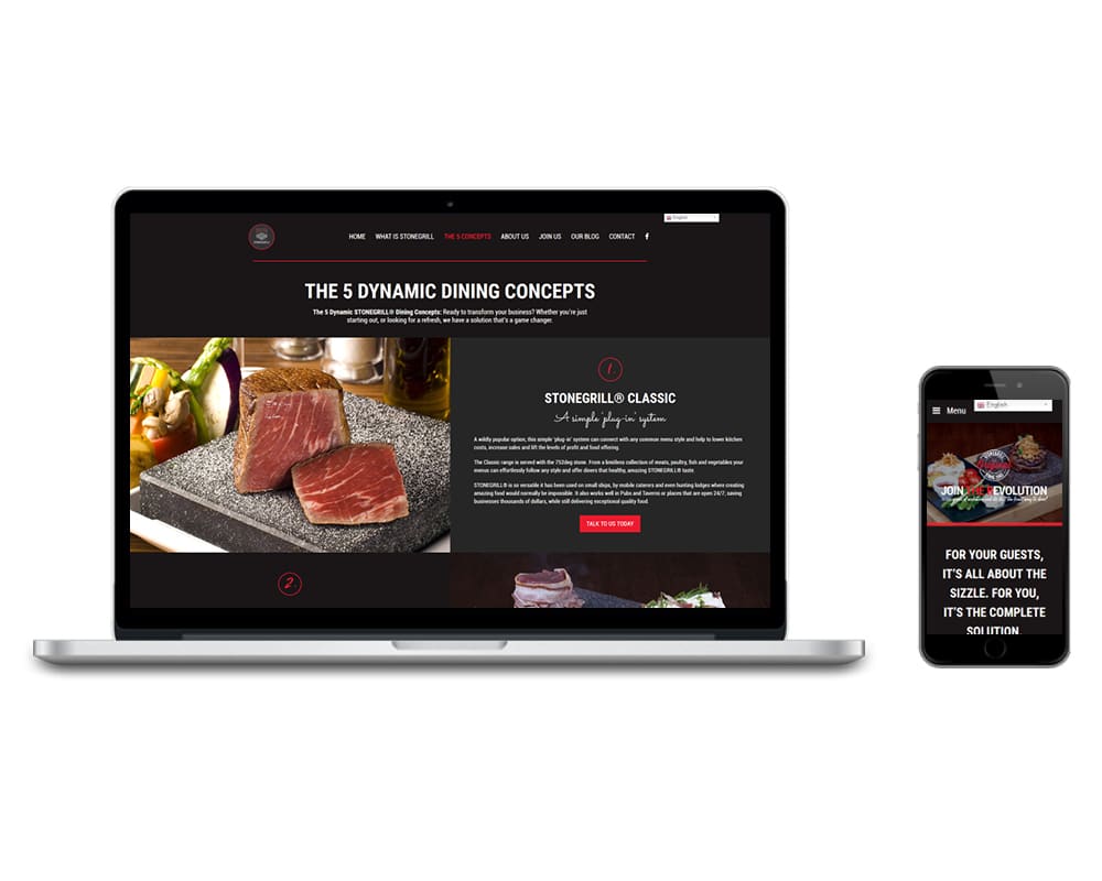stonegrill-usa-2 Image of website created by Slightly Different Ltd