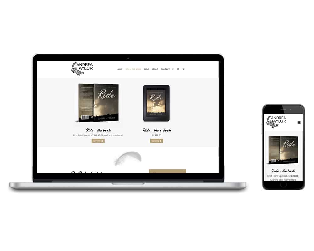 andrea-taylor-2 Image of website created by Slightly Different Ltd