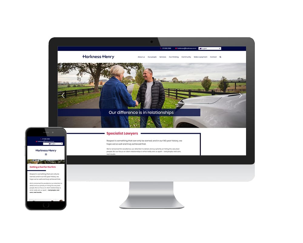 harkness-henry-2 Image of Harkness Henry website design by Slightly Different Ltd