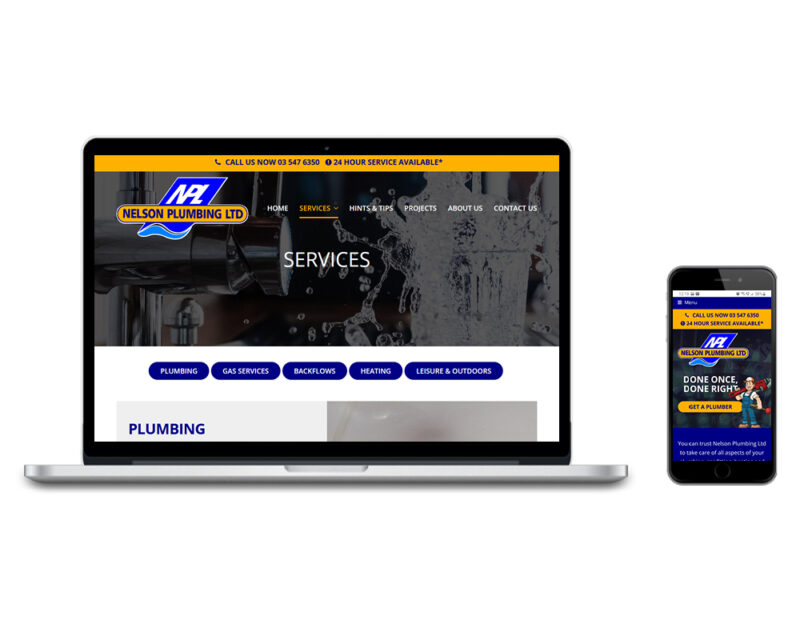 Nelson Plumbing Slightly Different, Nelson, New Zealand